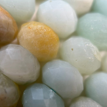 Ocean Jasper Faceted Rondelle Beads image 5