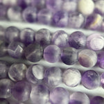 Amethyst Frosted Round Beads image 6