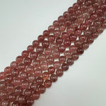 Strawberry Quartz Polished Round Beads image 6