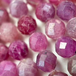Natural Ruby Faceted Round Beads image 7