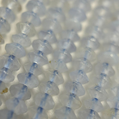 Blue Lace Agate Space Ship Beads image 1