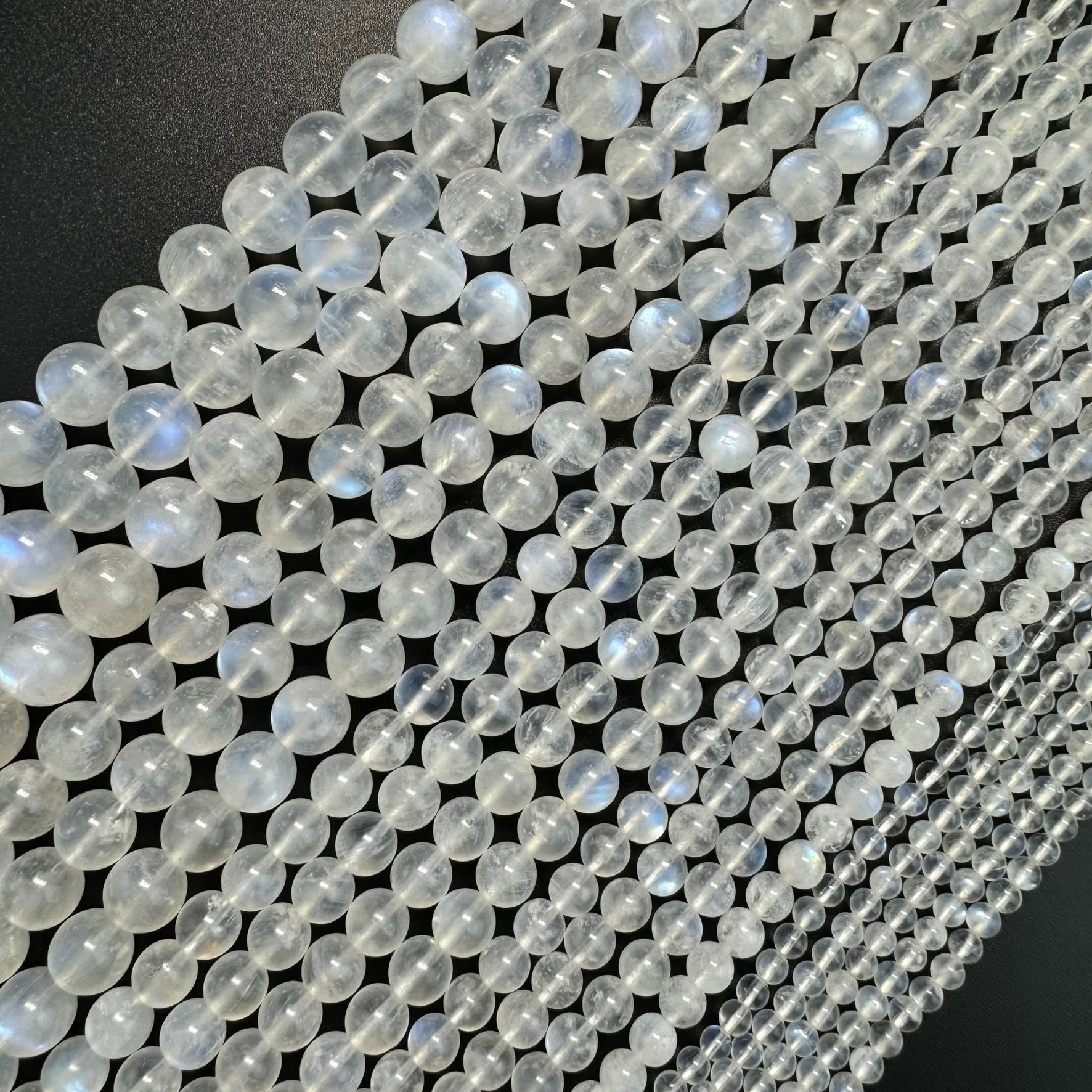 Moonstone AAAA Polished Round Beads image 6