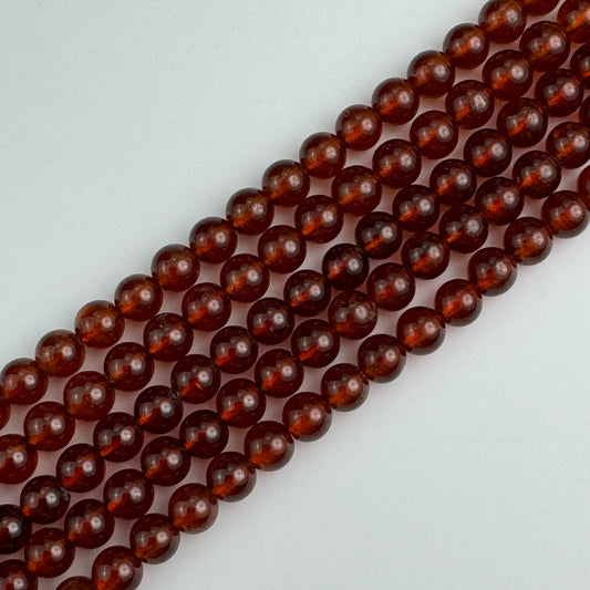 Spessartine Garnet Beads - Polished Round