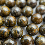 Bronzite Polished Round Beads image 6