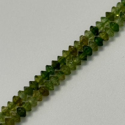 Green Chrome Tourmaline Space Ship Beads image 2