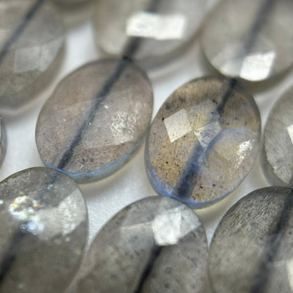 Labradorite Faceted Oval Beads (AA) image 4