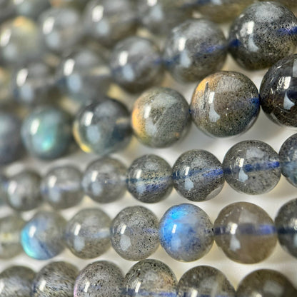 Fire Labradorite Polished Round Beads image 1