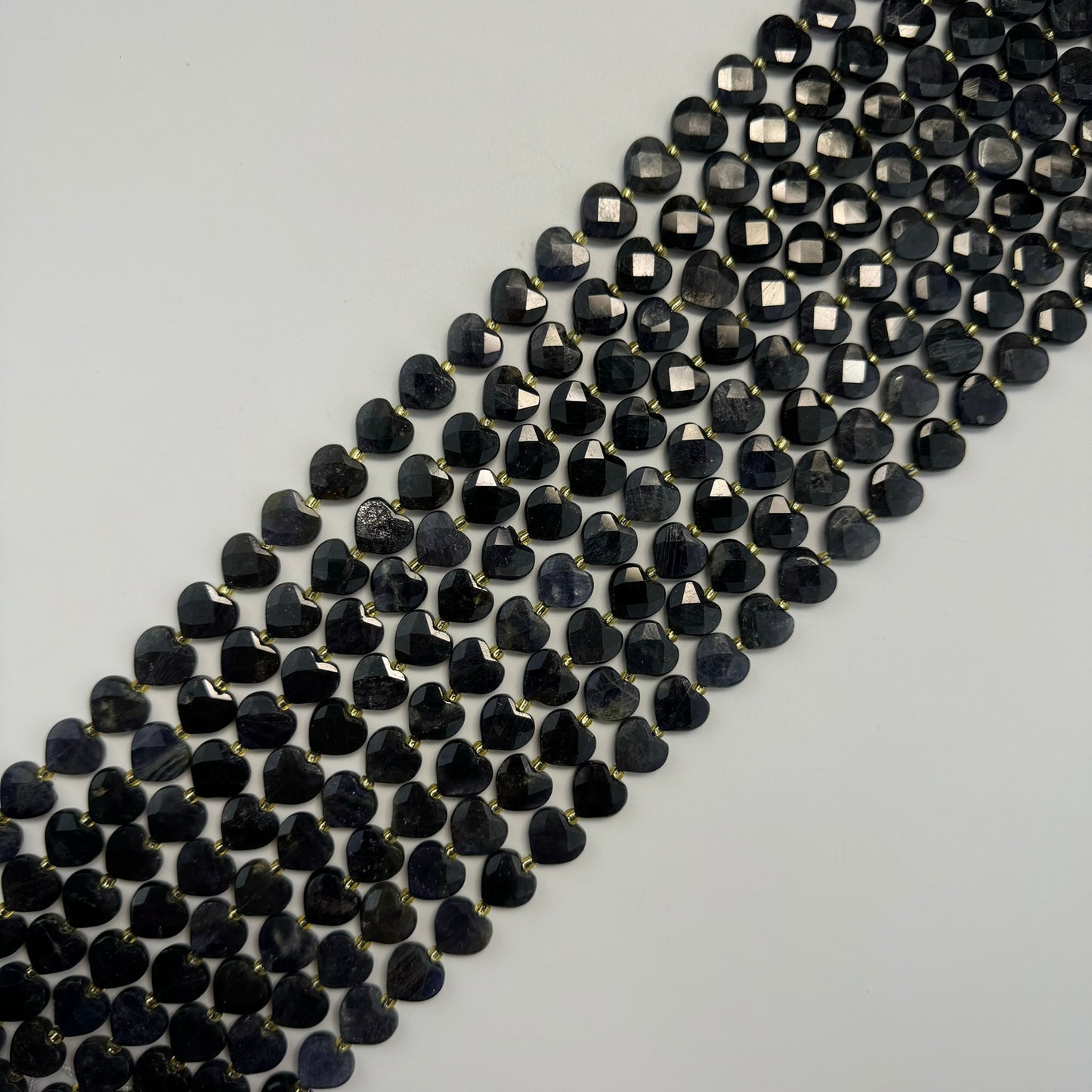 Iolite Faceted Heart 12ÃƒÆ’Ã†â€™Ãƒâ€ Ã¢â‚¬â„¢ÃƒÆ’Ã‚Â¢ÃƒÂ¢Ã¢â‚¬Å¡Ã‚Â¬ÃƒÂ¢Ã¢â€šÂ¬Ã‚Â12 mm Beads image 8