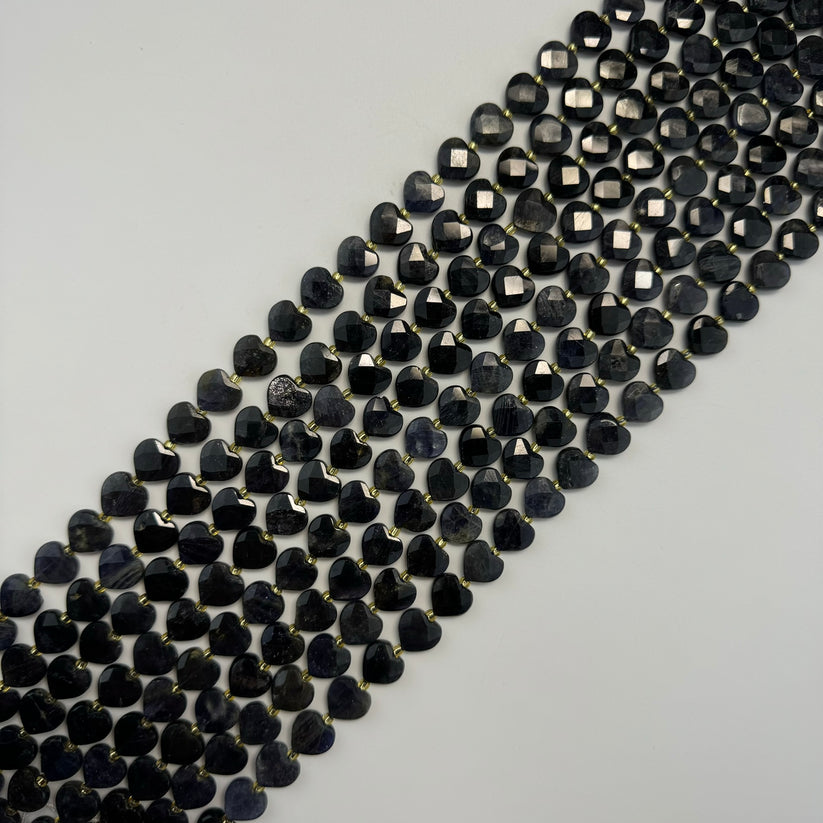 Heart Shape Natural Gemstone Beads