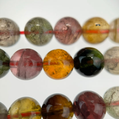 Tourmaline Polished Round Beads  - AA Quality image 4