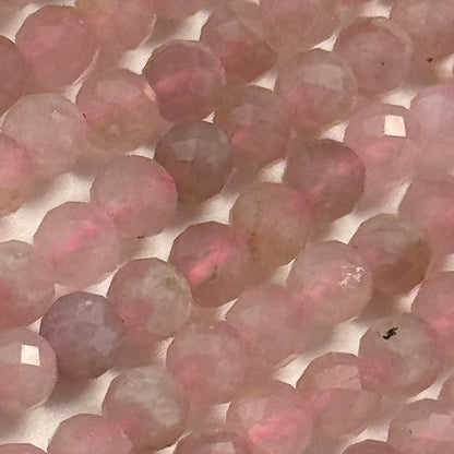 Rose Quartz Faceted Round Beads image 10
