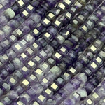 Amethyst Faceted Square Beads (AA Quality) image 7