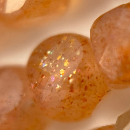 Sunstone Square Beads image 11