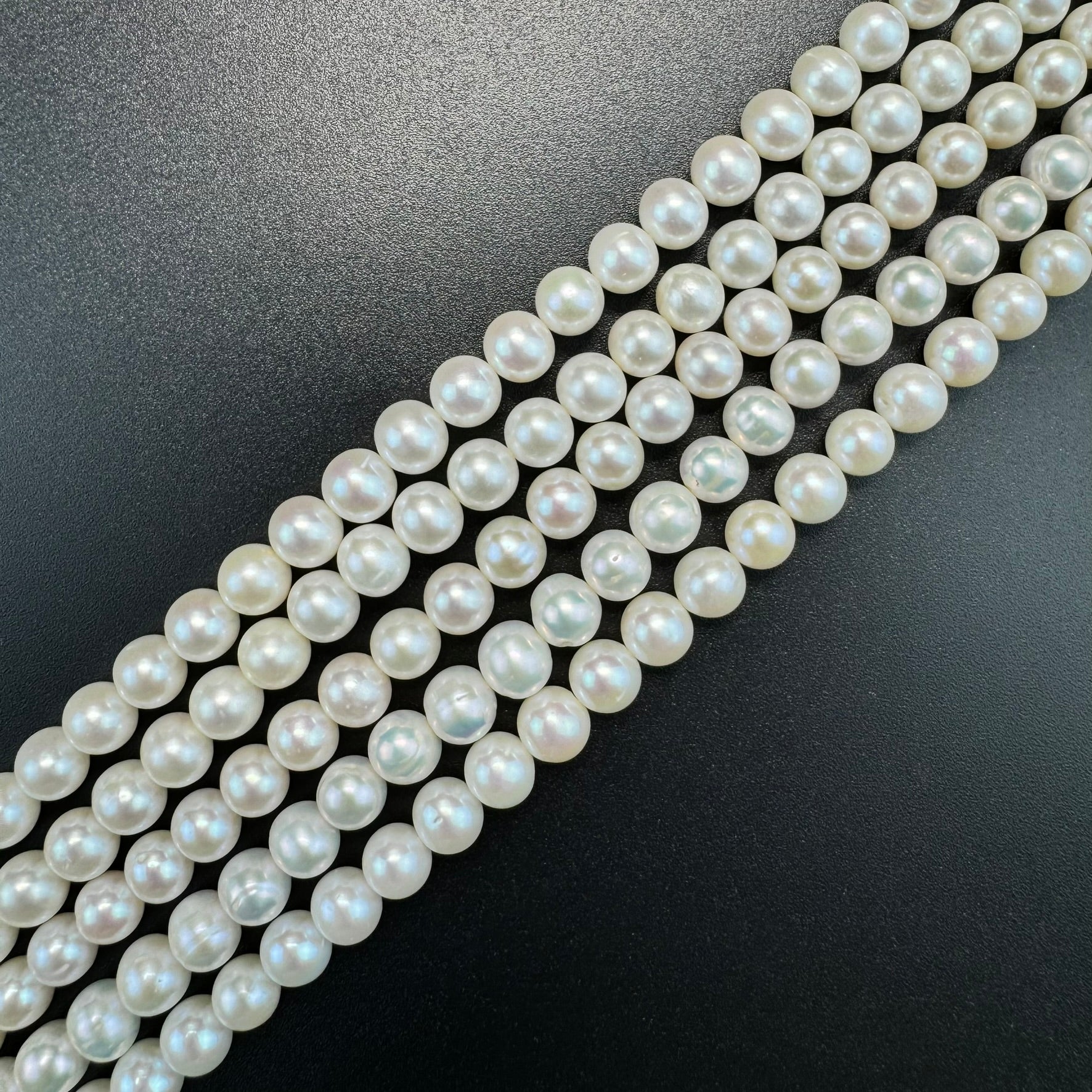 Pearl AAA  8-8.2mm - High-Quality Jewellery Making Supplies image 3