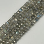 Labradorite Square AA Faceted Polished Beads (4-5 mm) image 3