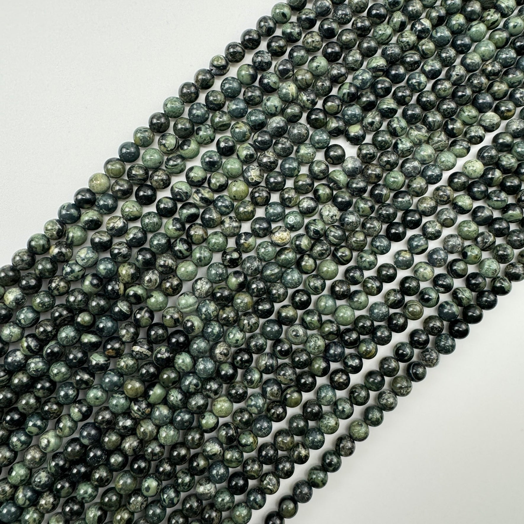 Kambaba Jasper Polished Round Beads image 2