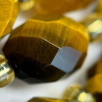 Tiger's Eye Faceted Barrel 8 Beads image 9