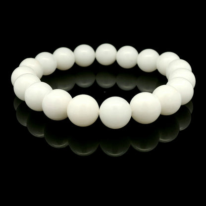 White Opal Bracelet AAA – Natural Gemstone Jewelry