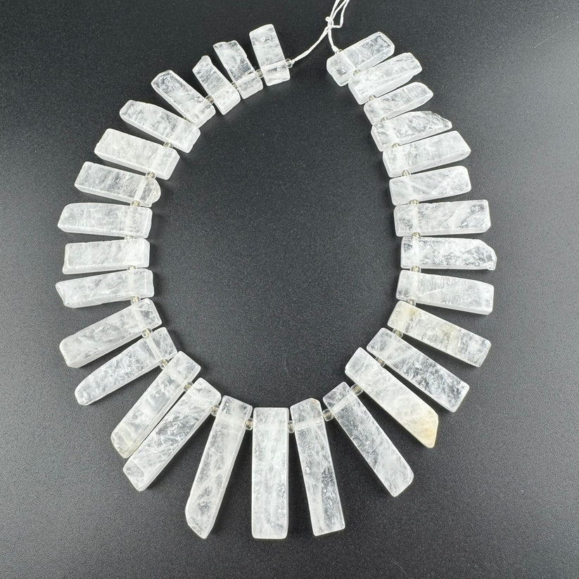 Blade Shape Natural Gemstone Beads