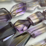 Faceted Ametrine Beads - Freeform - for jewelry making