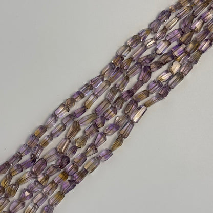 Faceted Ametrine Beads - Freeform - for jewelry making