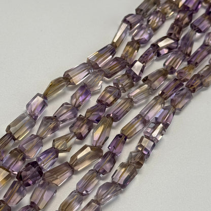 Faceted Ametrine Beads - Freeform - for jewelry making