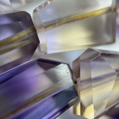 Faceted Ametrine Beads - Freeform - for jewelry making