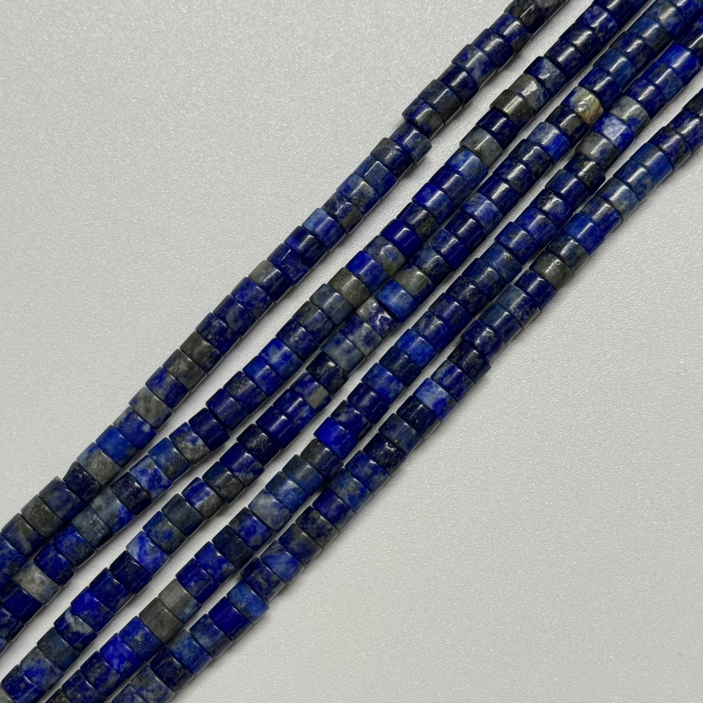 Lapis Lazuli Heishi Natural Blue Gemstone (AB Quality)
