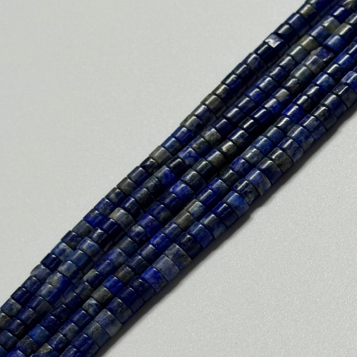 Lapis Lazuli Heishi Natural Blue Gemstone (AB Quality)