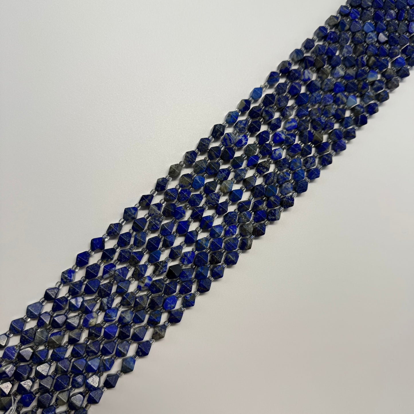 Lapis Lazuli Octahedron Natural Blue Gemstone (AB Quality)