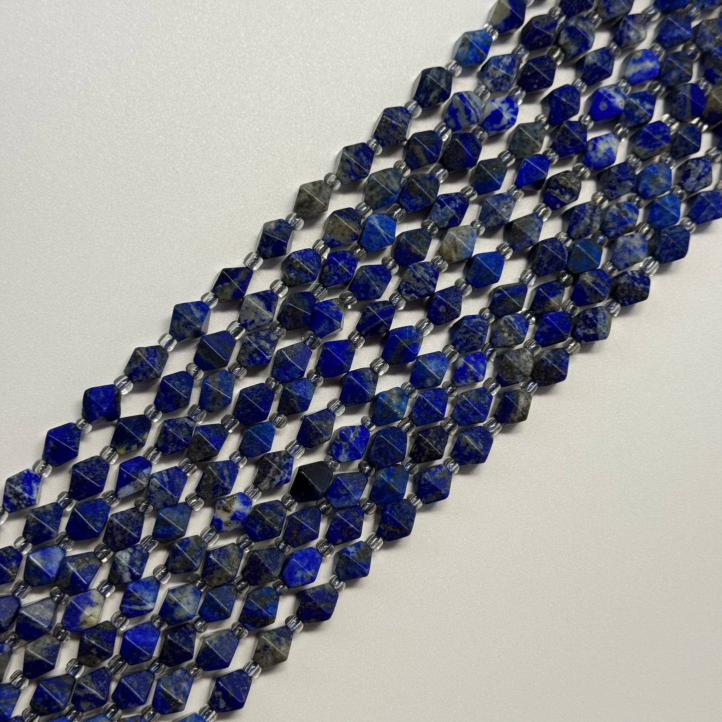 Lapis Lazuli Octahedron Natural Blue Gemstone (AB Quality)