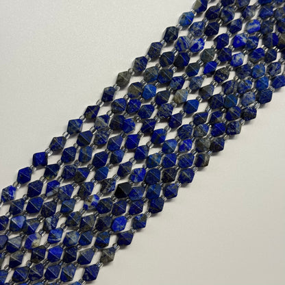 Lapis Lazuli Octahedron Natural Blue Gemstone (AB Quality)