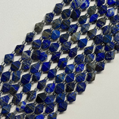 Lapis Lazuli Octahedron Natural Blue Gemstone (AB Quality)
