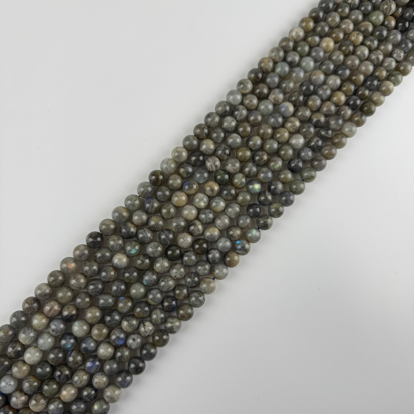 Labradorite Polished Round Beads (A Quality)