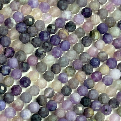 Amethyst Faceted Round Beads