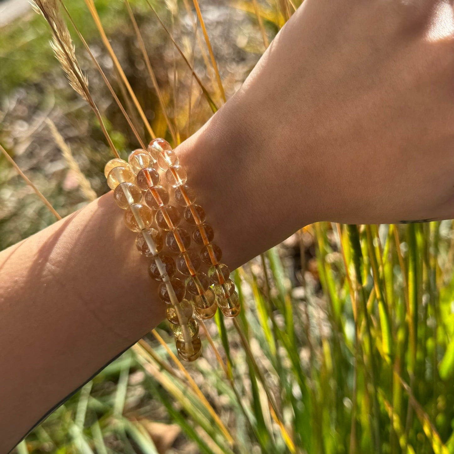 Citrine Bracelet – Natural Yellow Gemstone Jewelry