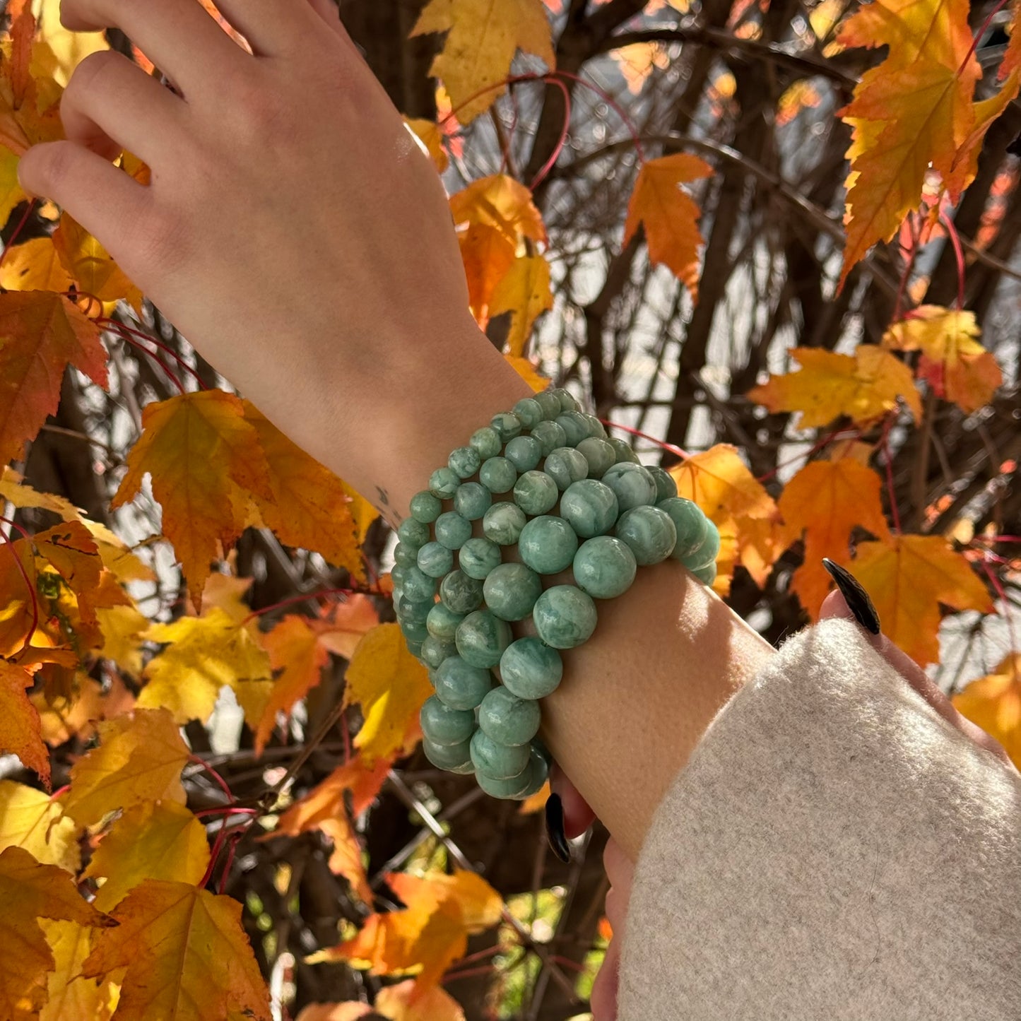 Smithsonite Bracelet – Natural Gemstone Jewelry