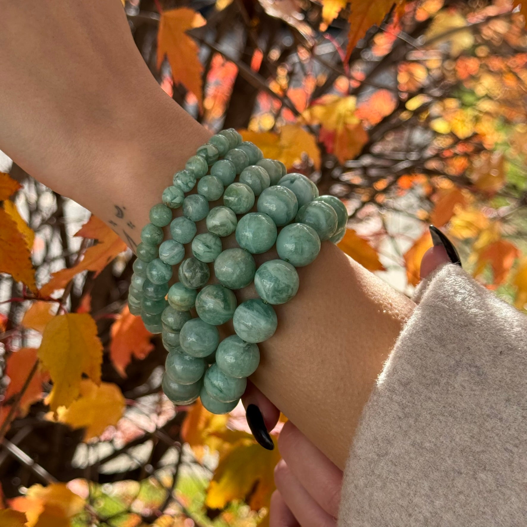 Smithsonite Bracelet – Natural Gemstone Jewelry