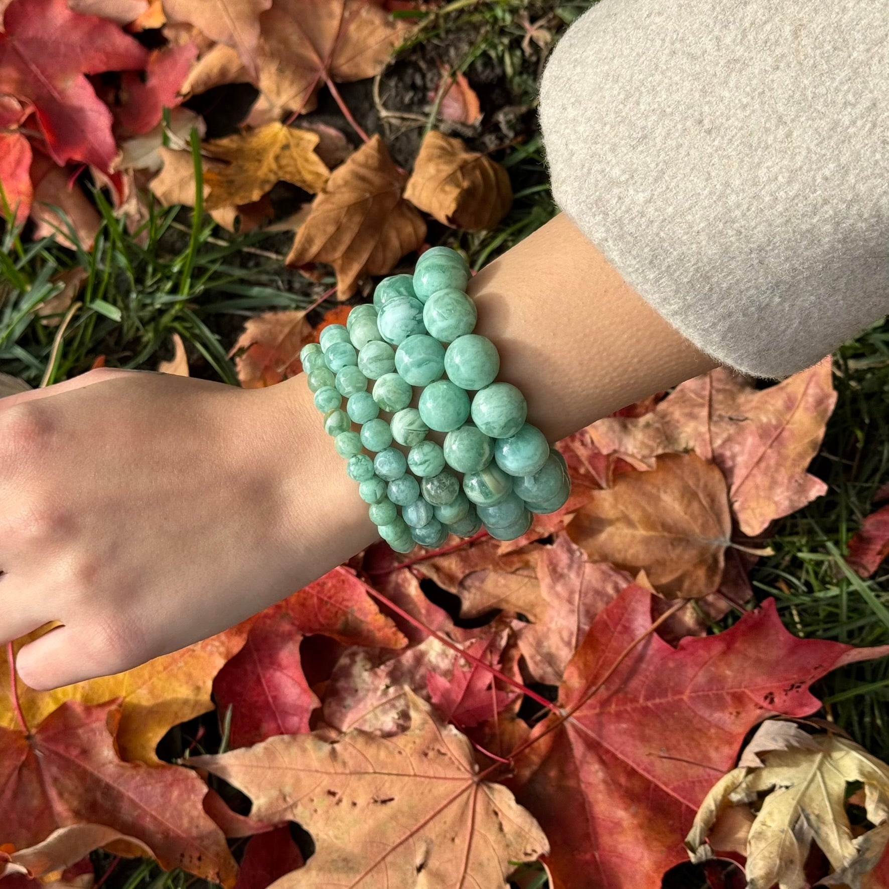 Smithsonite Bracelet – Natural Gemstone Jewelry