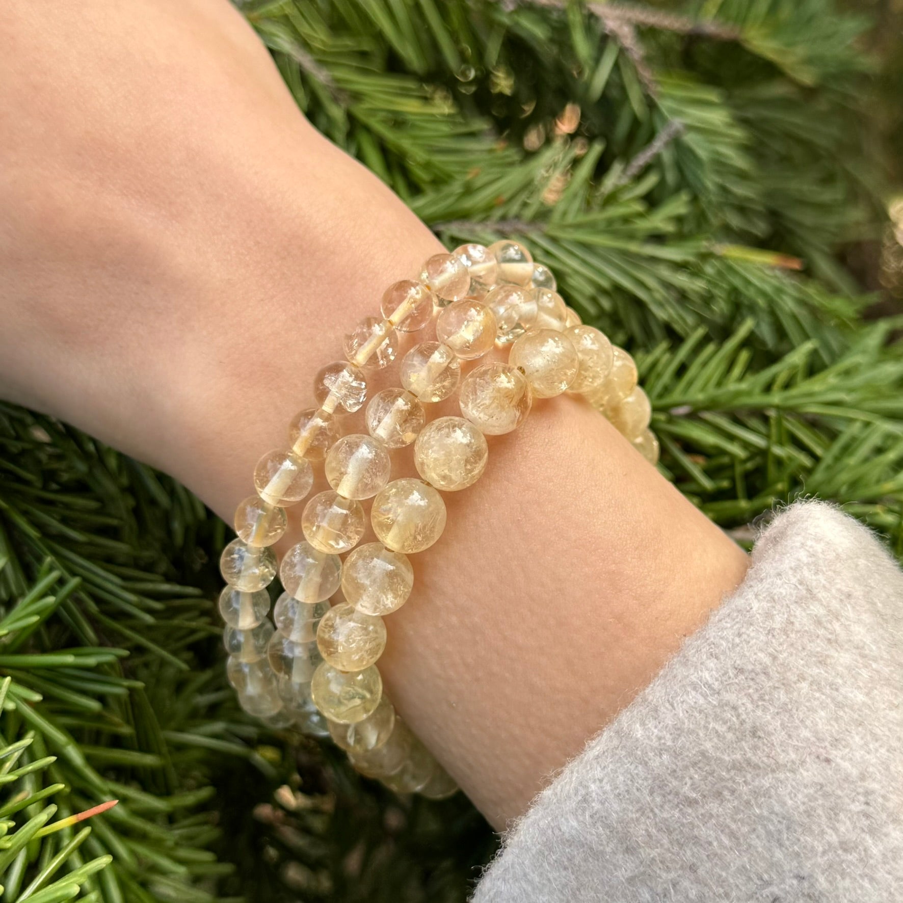Citrine Bracelet – Natural Yellow Gemstone Jewelry