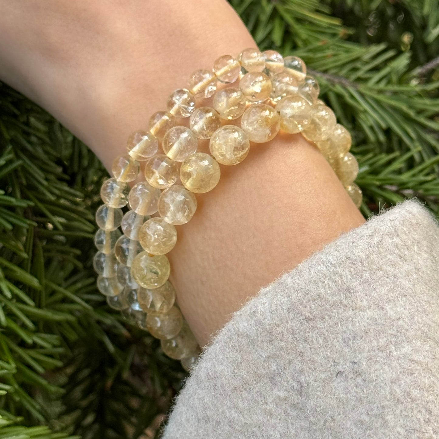 Citrine Bracelet – Natural Yellow Gemstone Jewelry
