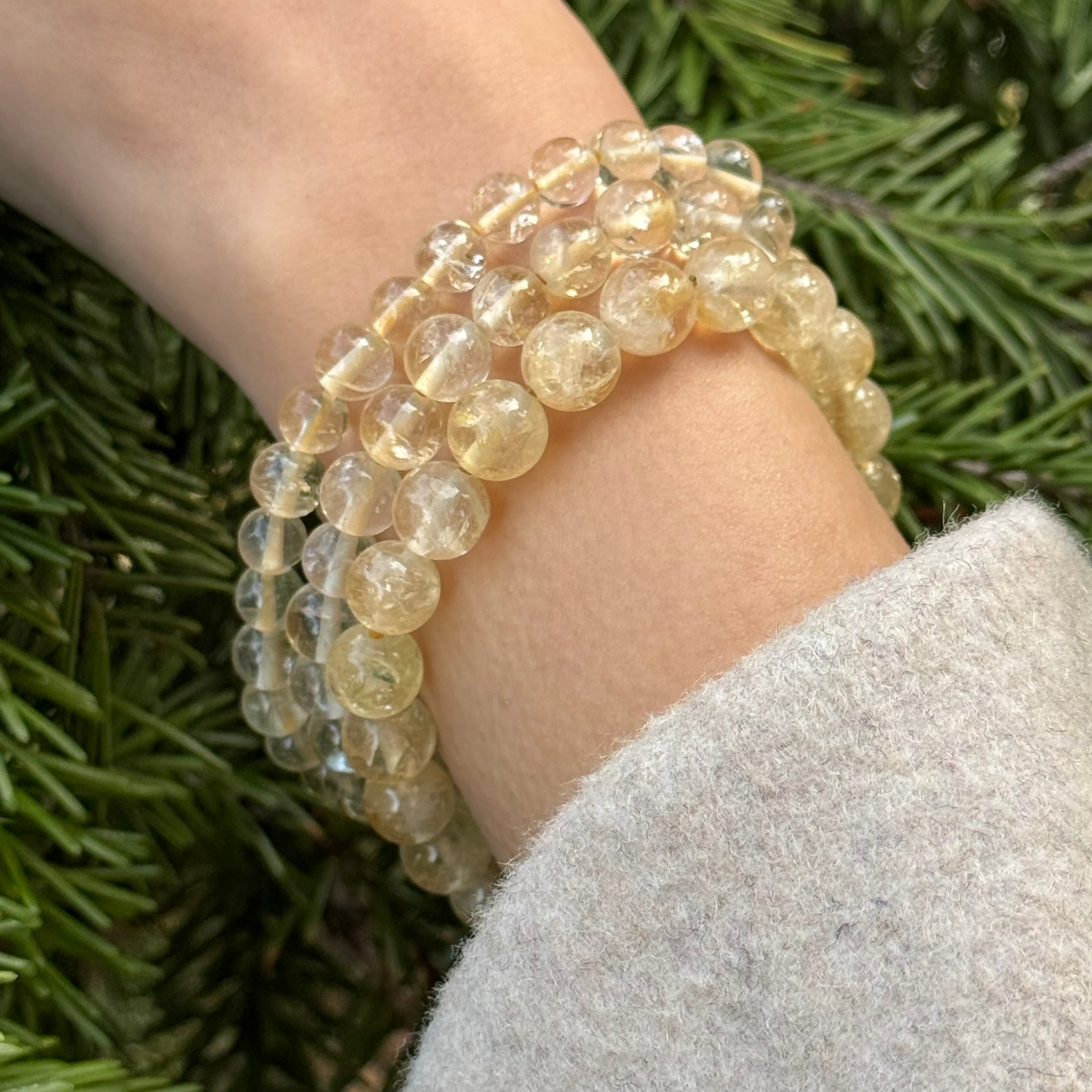 Citrine Bracelet – Natural Yellow Gemstone Jewelry