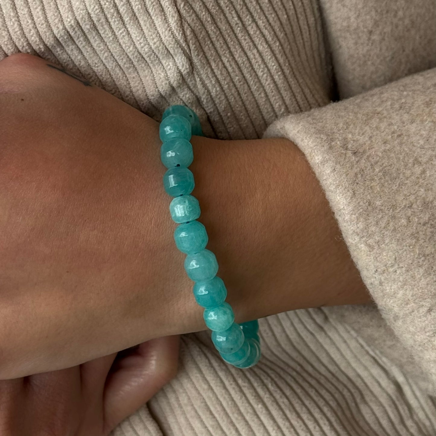 Amazonite Bracelet – High Quality Jewelry Piece - (AAAA  Quality)