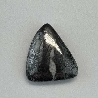 Natural Silver Cabochon – Double-Sided Polished from Cobalt, Ontario