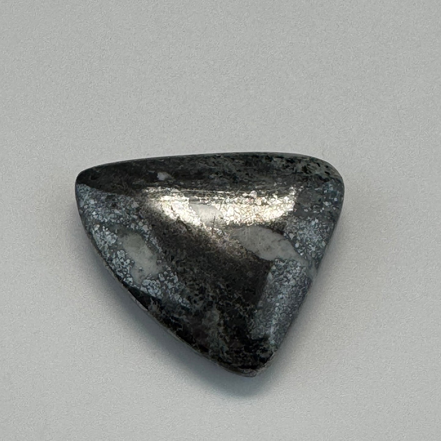 Natural Silver Cabochon – Double-Sided Polished from Cobalt, Ontario