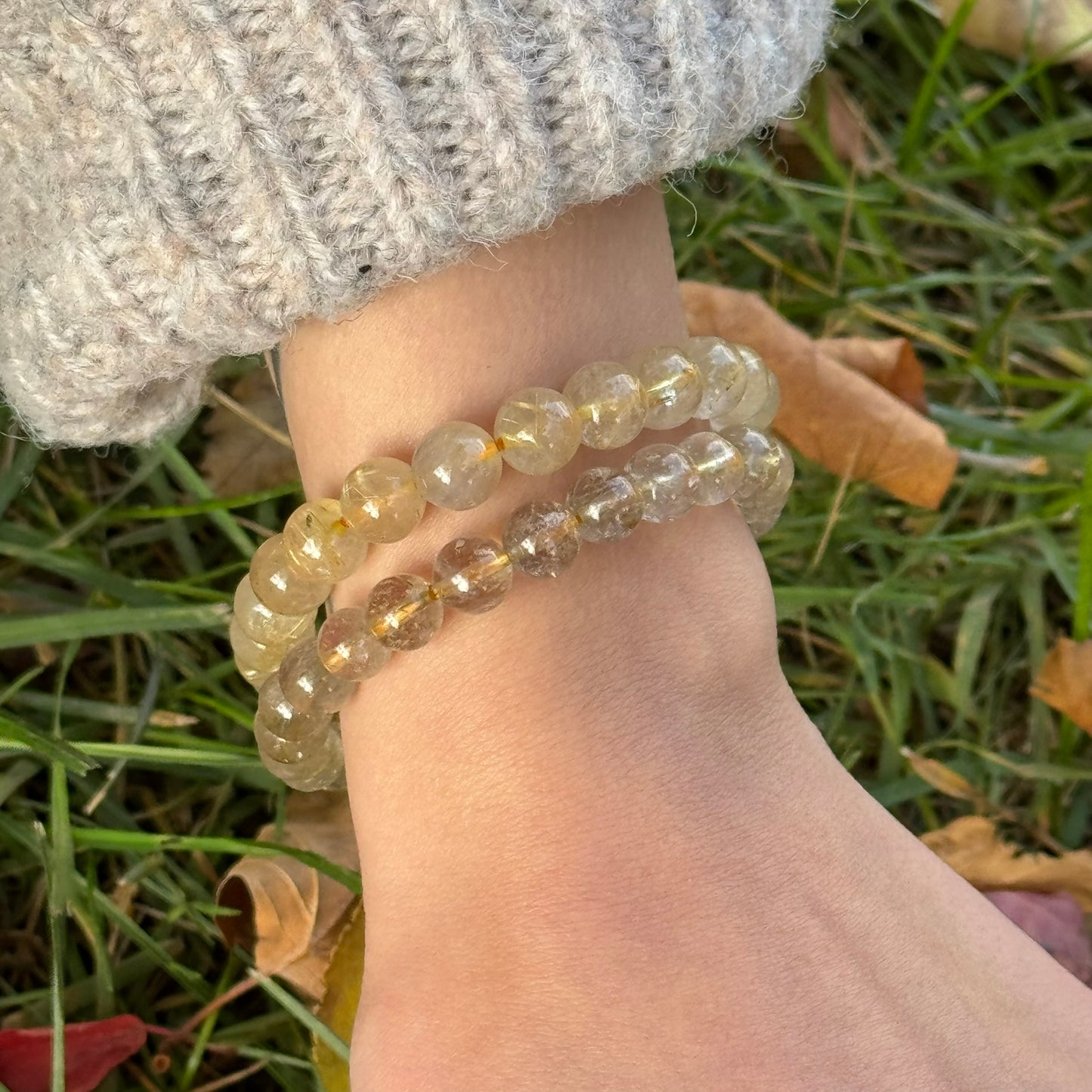 Golden Rutilated Quartz Bracelet – Premium Quality Natural Stone Accessory