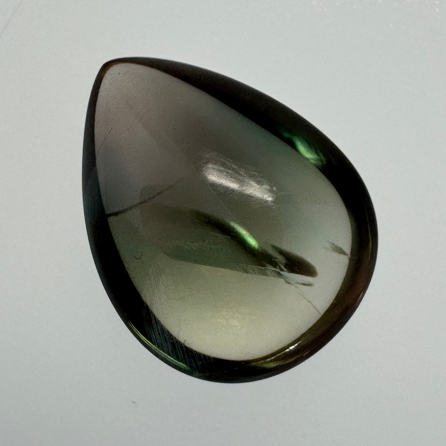 Oregon Sunstone Double-Sided Cabochon – Natural Gemstone from USA - Bi-Color