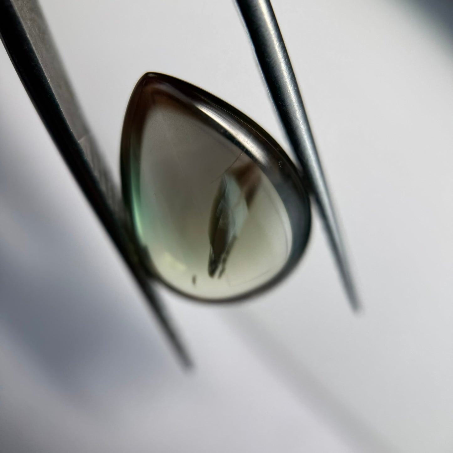 Oregon Sunstone Double-Sided Cabochon – Natural Gemstone from USA - Bi-Color