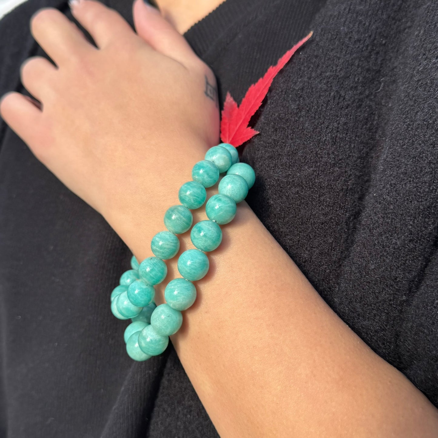 AA Amazonite Bracelet – Unique Statement Accessory for Gemstone Lovers - (AAA Quality)