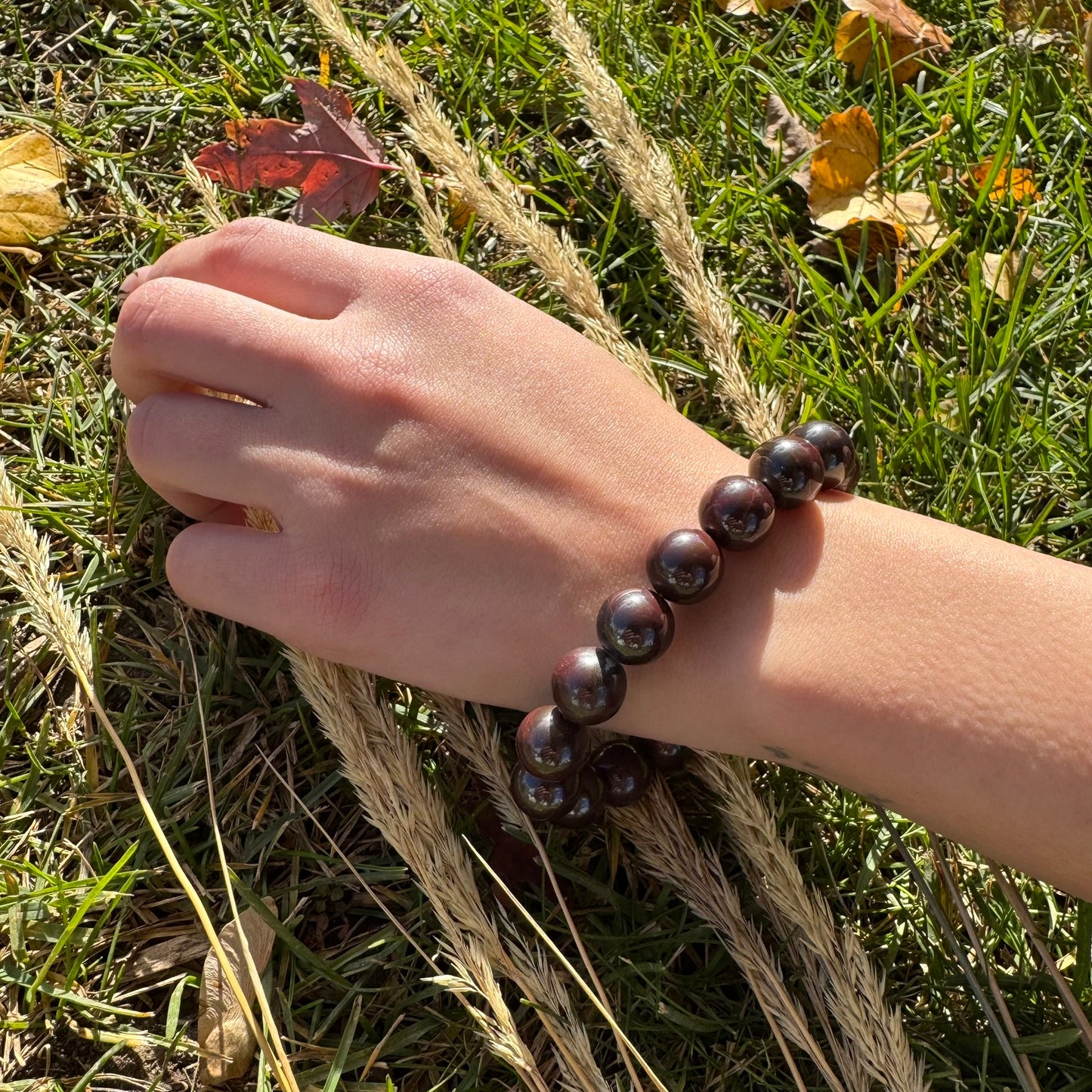 Boulder Opal Bracelet from Australia – Crystal for Jewelry Making - (AA Quality)